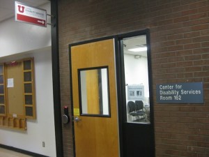 The Center for Disability Services is tucked away in the southwest corner of the Union building.  