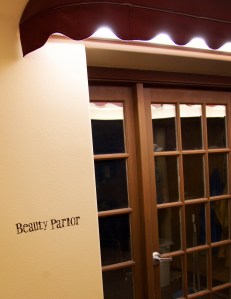 Photo of the beauty parlor where Cunningham does Helmes' hair. It is located inside Mission at Hillside Rehabilitation Center in Salt Lake City.