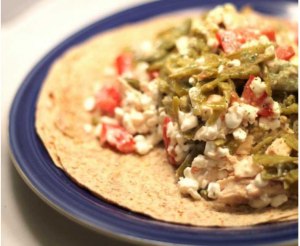 Chicken ranch slaw burritos are one of the many available recipes Hunt provides in her cookbook